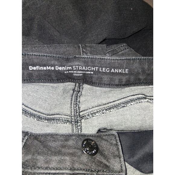 DefineMe Denim Straight Leg Ankle Jeans Size 8R - Picture 6 of 7
